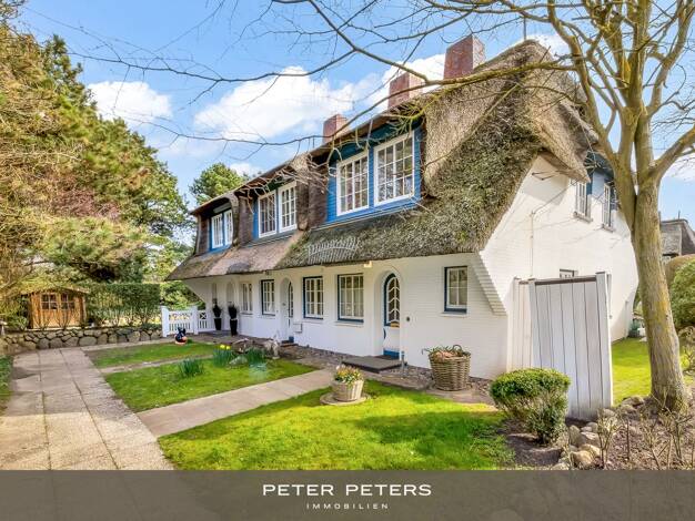 Reihenendhaus zum Kauf 1.490.000 € 4 Zimmer 120 m² 338 m² Grundstück Keitum Sylt 25980