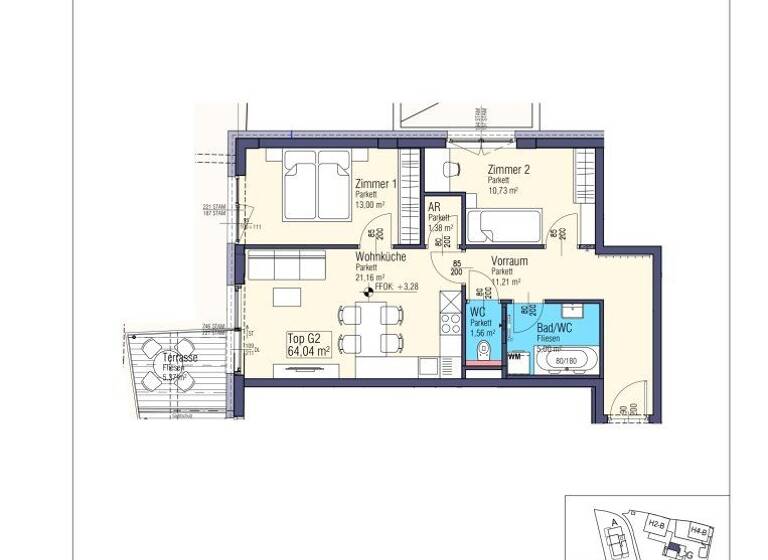 Wohnung zum Kauf 345.000 € 3 Zimmer 64 m² Krumpendorf 9201