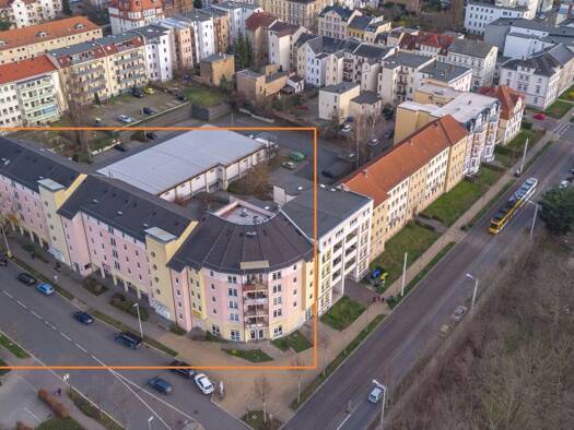 Wohnung zur Miete 335 € 2 Zimmer 57 m² 3. Geschoss frei ab sofort Franz-Petrich-Straße 2 Innenstadt Gera 07545