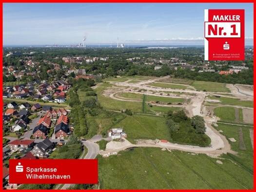 Grundstück zum Kauf provisionsfrei 101.330 € 637 m² Grundstück frei ab sofort Wilhelmshaven 26389