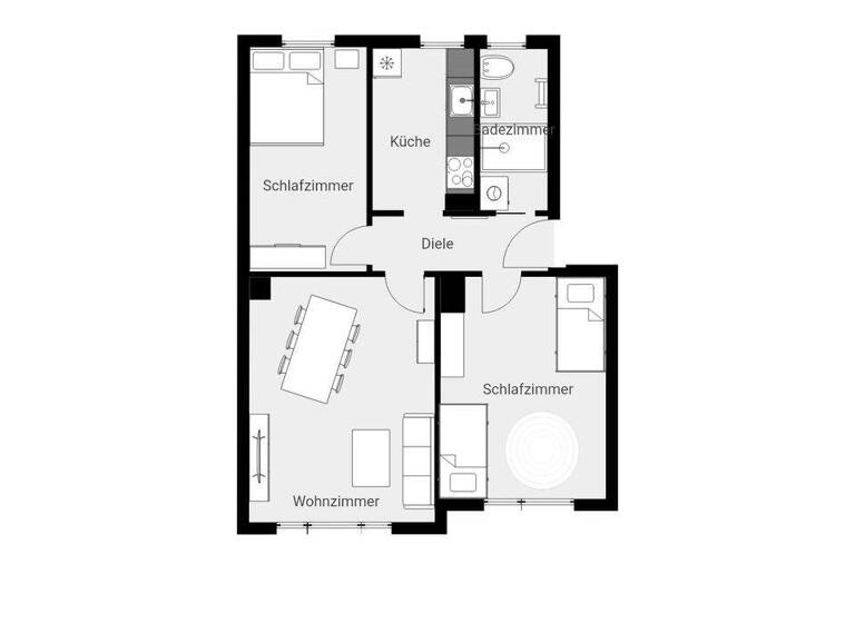Studio zum Kauf 105.000 € 3 Zimmer 59 m² 1. Geschoss Oberwiesenthal 09484