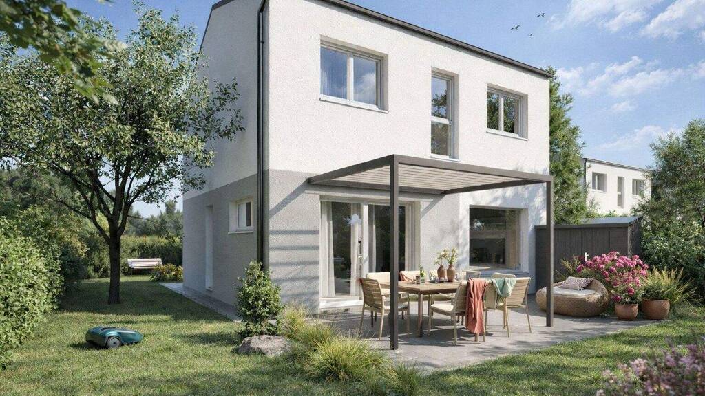 Einfamilienhaus zum Kauf - Erstbezug 484.900 € 4 Zimmer 121 m² 328 m² Grundstück Bruck an der Leitha 2460