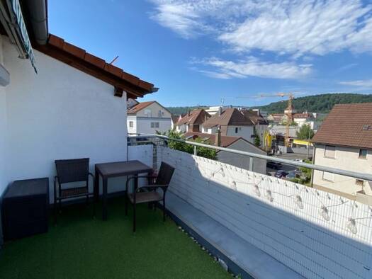 Maisonette zur Miete 1.000 € 2,5 Zimmer 67 m² Geschoss 2/3 frei ab 01.10.2026 Rosenstraße 79 Mettingen Esslingen am Neckar 73733
