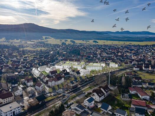 Büro zum Kauf - Erstbezug provisionsfrei 343 m² Bürofläche teilbar von 153 m² bis 190 m² Bahnhofstraße Bisingen 72406