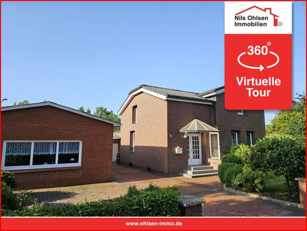 Einfamilienhaus zum Kauf 237.000 € 6 Zimmer 122,9 m² 817 m² Grundstück frei ab sofort Dörpstraat 56 Westermoor 25597