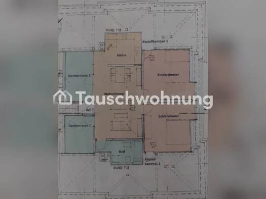 Wohnung zur Miete Tauschwohnung 800 € 3 Zimmer 83 m² 3. Geschoss Plauen Ortsamtsbereich Plauen 01187