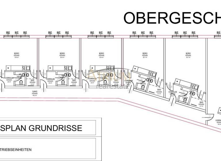 Büro zum Kauf - Erstbezug 77.810 € 1 Zimmer 22,7 m² Bürofläche Wien 1220