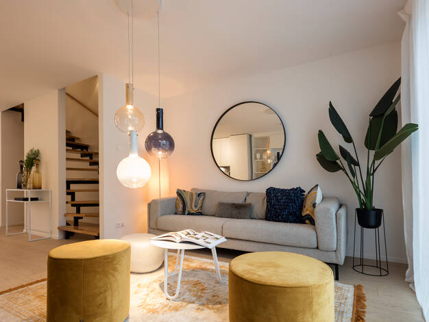 Reihenmittelhaus zum Kauf - Neubau provisionsfrei 499.000 € 5 Zimmer 112 m² 86 m² Grundstück Ulmenplatz 1 Weingarten 76356