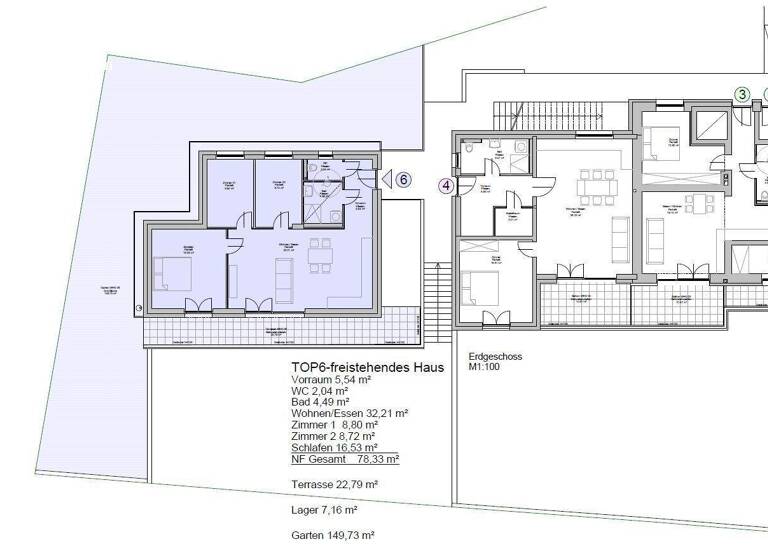 Wohnung zum Kauf 348.000 € 4 Zimmer EG Voitsberg 8570