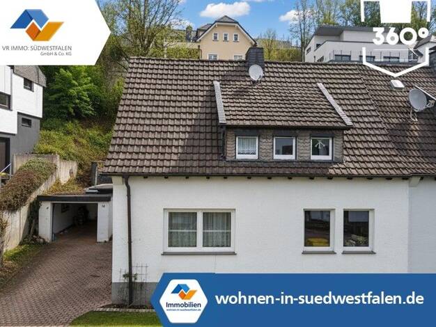 Doppelhaushälfte zum Kauf 215.000 € 5 Zimmer 120 m² 430 m² Grundstück Attendorn Attendorn 57439