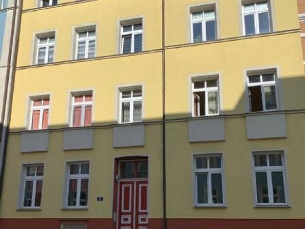 Wohnung zur Miete 425 € 2 Zimmer 41 m² 1. Geschoss Heinrich-Heine-Straße 18 Paulsstadt Schwerin 19053
