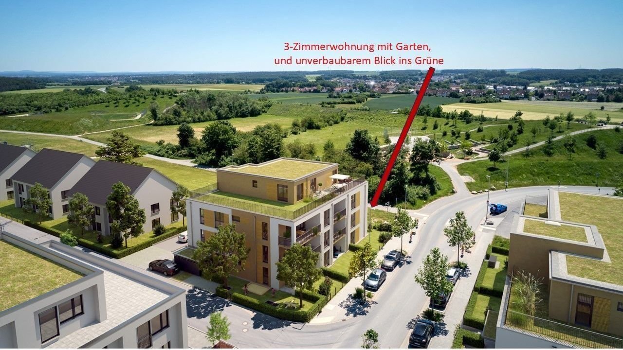 Terrassenwohnung zum Kauf provisionsfrei 498.900 € 3 Zimmer 76 m²<br/>Wohnfläche EG<br/>Geschoss ab sofort<br/>Verfügbarkeit Bertolt-Brecht-Str. 2 Herzogenaurach 8 Herzogenaurach 91074