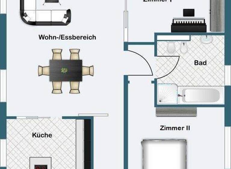 Wohnung zur Miete 3.350 € 3 Zimmer 118 m² 2. Geschoss Westend-Süd Frankfurt am Main 60325