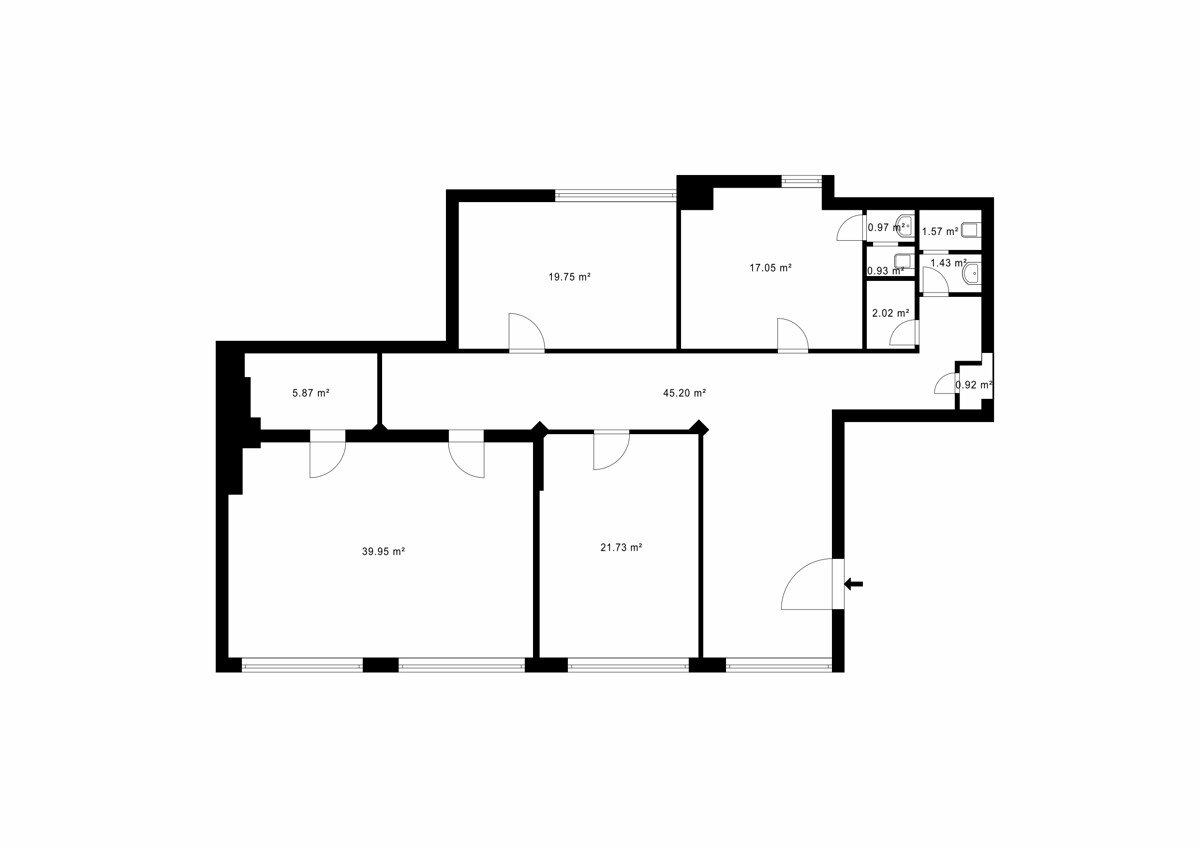 Bürogebäude zur Miete 2.772 € 4,5 Zimmer 154 m²<br/>Bürofläche Kreuzberg Berlin 10999