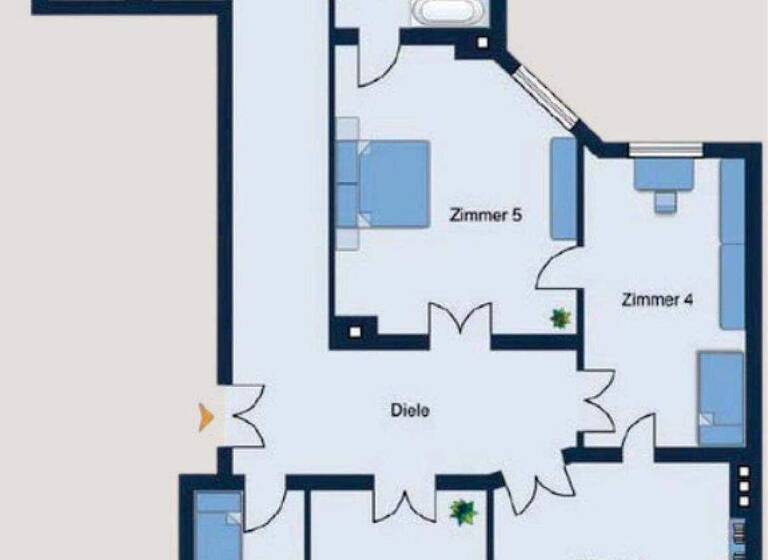 Wohnung zur Miete 5.000 € 5 Zimmer 200 m² 1. Geschoss Au-Haidhausen München 81675