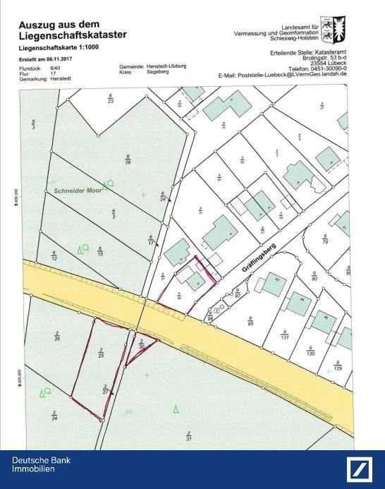 Einfamilienhaus zum Kauf 180.000 € 1 Zimmer 1 m²<br/>Wohnfläche 506 m²<br/>Grundstück Henstedt-Ulzburg 24558