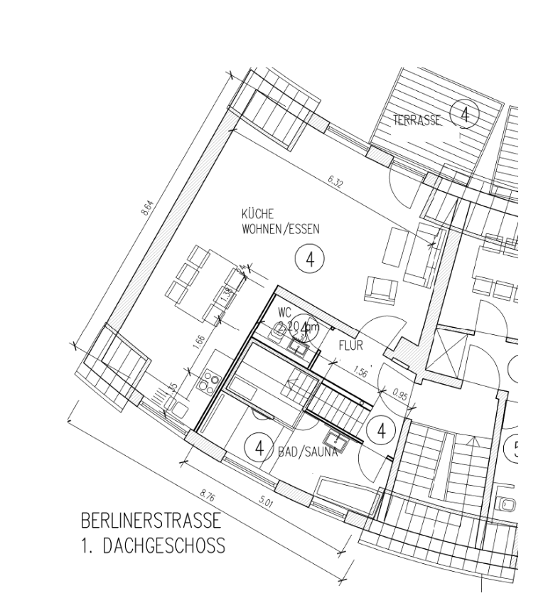 Wohnung zur Miete 800 € 3 Zimmer 85 m²<br/>Wohnfläche ab sofort<br/>Verfügbarkeit Berliner Straße Handschuhsheim - West Heidelberg 69121