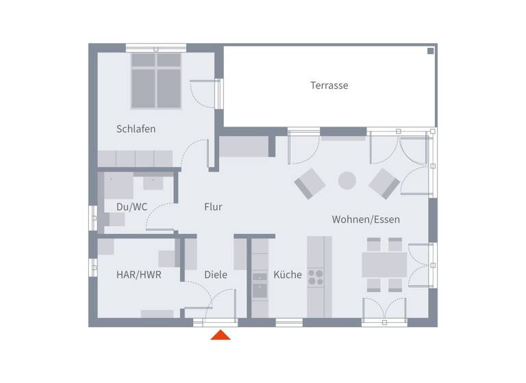 Bungalow zum Kauf provisionsfrei 535.000 € 2 Zimmer 85,6 m²<br/>Wohnfläche 550 m²<br/>Grundstück Aufheim Senden 89250
