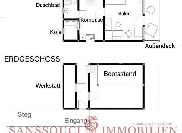 Haus zum Kauf 149.000 € 1 Zimmer 40 m² 200 m² Grundstück Kyritz Kyritzer 16866