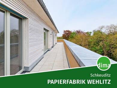 Penthouse zur Miete 1.081 € 2 Zimmer 83,2 m² Dachgeschoss, 5. Geschoss Fabrikstraße 17 Schkeuditz Schkeuditz 04435