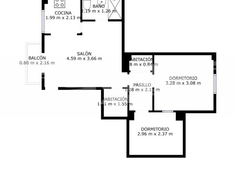 Wohnung zum Kauf provisionsfrei 575.000 € 3 Zimmer 64 m² 1. Geschoss Palma de Mallorca 07013