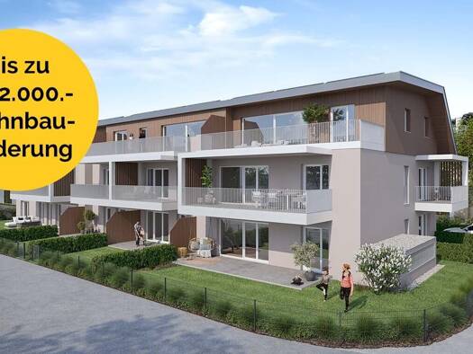Wohnung zum Kauf - Erstbezug 397.000 € 3 Zimmer 73,8 m² 1. Geschoss Paracelsusstraße Oberndorf bei Salzburg 5110