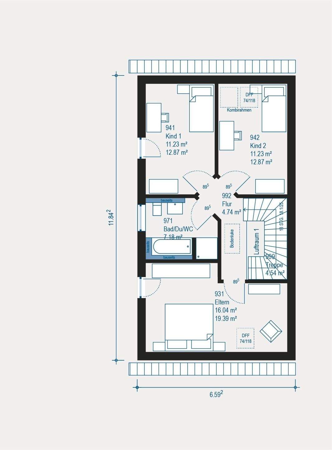 Immobilie in Jesenwang - Individuelle Doppelhaushälfte in Jesenwang - Ihr maßgeschneidertes Zuhause mit allkauf Qualität - Bild 4