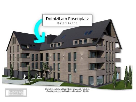 Wohnung zum Kauf - Erstbezug provisionsfrei 283.000 € 2 Zimmer 64,7 m² 3. Geschoss Bildstöckleweg 8 Baiersbronn 72270