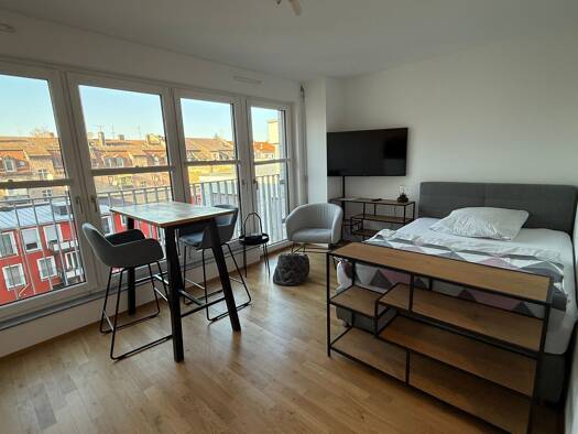 Wohnung zur Miete 695 € 1 Zimmer 29 m² Geschoss 4/5 frei ab sofort Muggenhof Nürnberg 90429