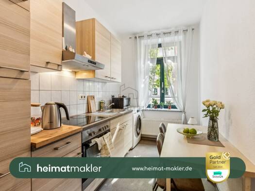 Wohnung zum Kauf 84.000 € 1 Zimmer 34,9 m² 1. Geschoss Schönefeld-Abtnaundorf Nordost 04347
