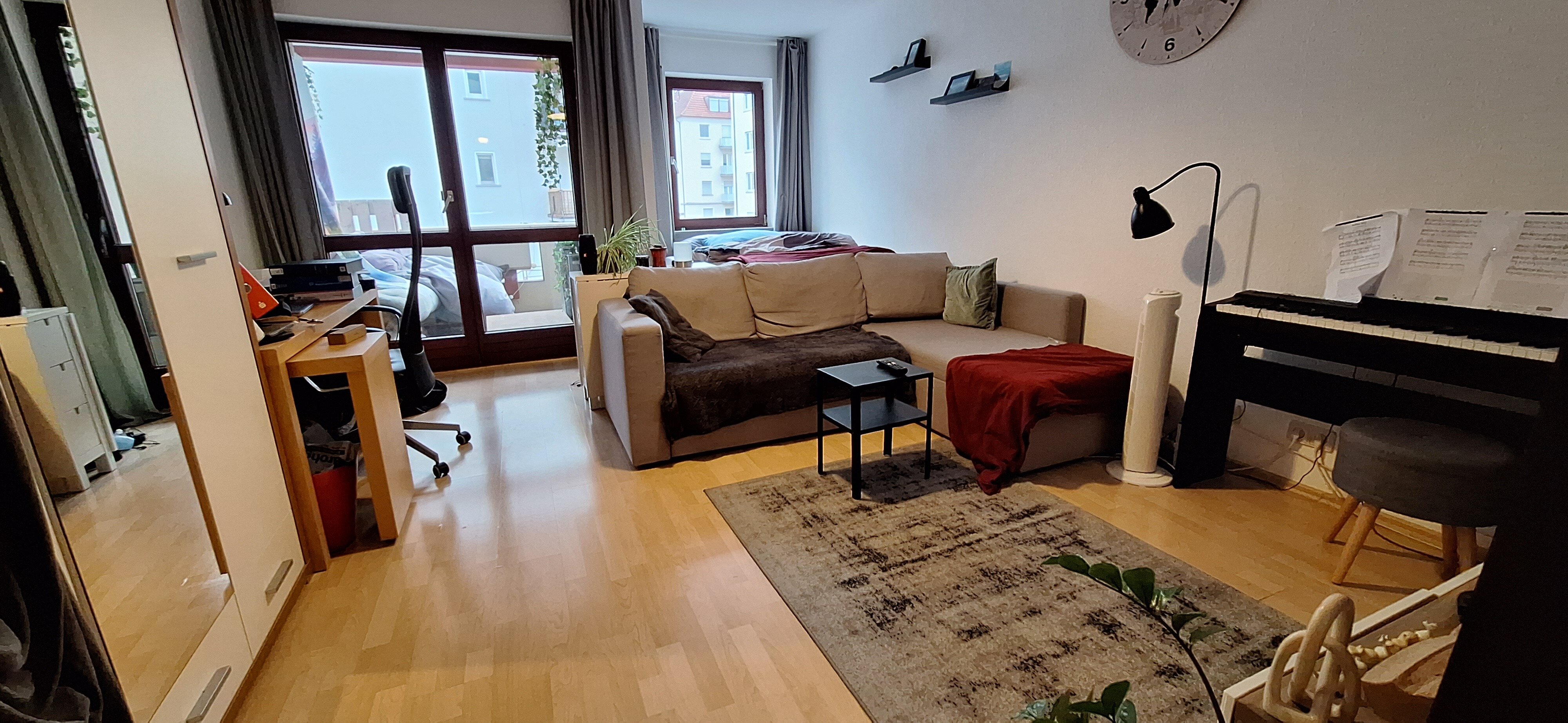 Studio zur Miete 530 € 1 Zimmer 30,4 m²<br/>Wohnfläche 1.<br/>Geschoss Rennweg Würzburg 97070