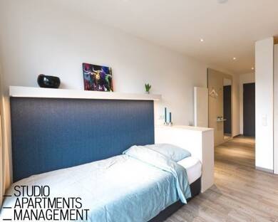 Studio zur Miete 600 € 1 Zimmer 22,2 m² frei ab 01.07.2025 Bechmann-Rahn-Weg 2-4 Rathausplatz Erlangen 91052