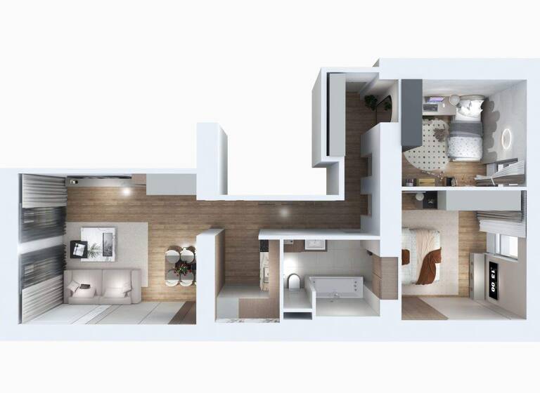 Wohnung zum Kauf 354.000 € 3 Zimmer 62,2 m² Wien 1030