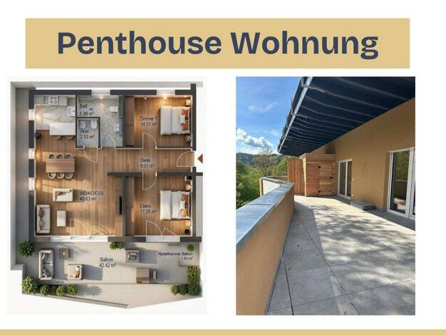 Wohnung zur Miete - Erstbezug 1.290 € 3 Zimmer 115,9 m² 3. Geschoss frei ab 01.05.2026 Im Dorf 100B Nordrach 77787