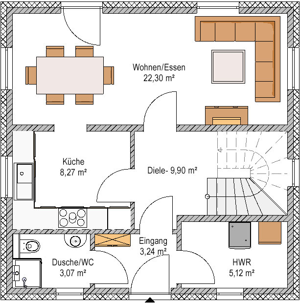 Villa zum Kauf provisionsfrei 713.138 € 4 Zimmer 100 m²<br/>Wohnfläche 350 m²<br/>Grundstück Markkleeberg Markkleeberg 04416