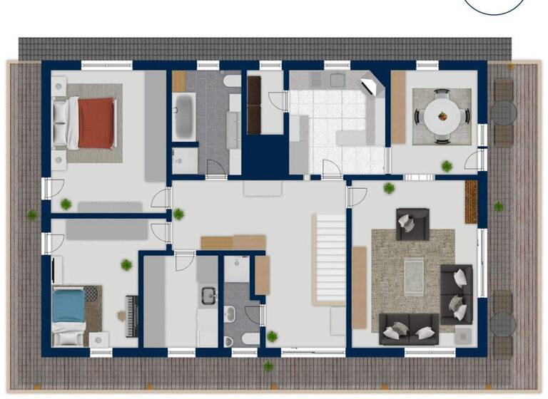 Einfamilienhaus zum Kauf 449.000 € 7 Zimmer 227 m² 1.097 m² Grundstück Unterknöringen Burgau / Unterknöringen 89331