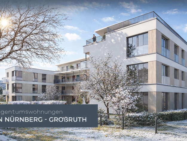 Terrassenwohnung zum Kauf - Neubau provisionsfrei 865.950 € 4 Zimmer 102 m² EG frei ab sofort Großreuther Straße 165 Großreuth h d Veste Nürnberg 90425