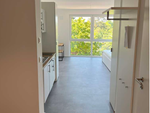 Wohnung zur Miete 580 € 1 Zimmer 26,6 m² Geschoss 1/2 frei ab sofort Kriegshaber Augsburg 86156