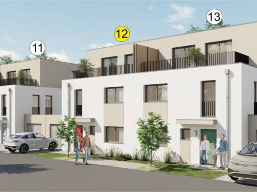 Doppelhaushälfte zum Kauf - Erstbezug provisionsfrei 1.240.000 € 222,6 m² 285 m² Grundstück Peppange 3390