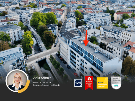 Wohnung zum Kauf 580.000 € 4 Zimmer 127,5 m² 2. Geschoss Zentrum-West Leipzig 04109