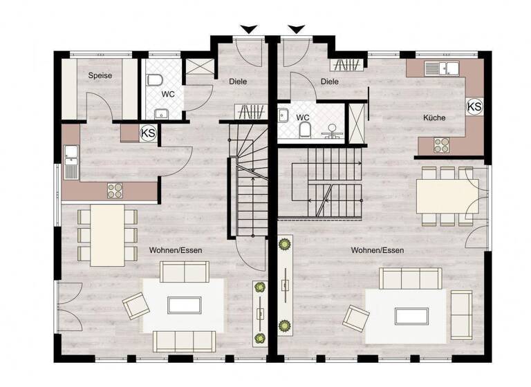 Doppelhaushälfte zum Kauf 1.449.000 € 5 Zimmer 170,5 m² 774 m² Grundstück Wellingsbüttel Hamburg 22391