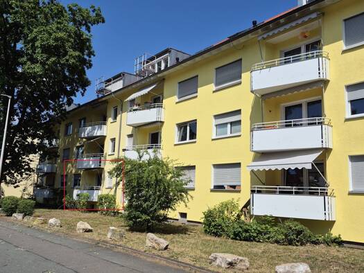 Wohnung zur Miete 780 € 3 Zimmer 67,5 m² Geschoss EG/4 frei ab 01.09.2026 Wehneltstraße 25 Erlangen-Süd Erlangen 91052