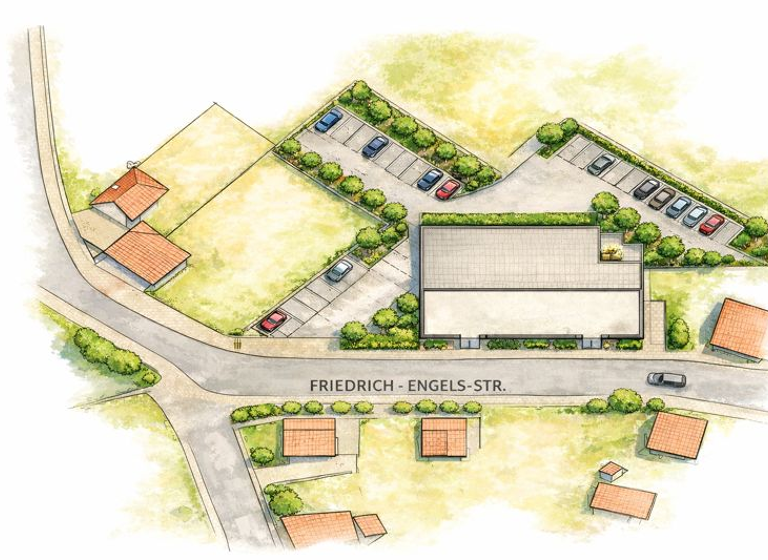 Bürofläche zur Miete 155 m² Bürofläche teilbar ab 14 m² Friedrich Engels Str. 41 Hohenstein-Ernstthal Hohenstein-Er 09337