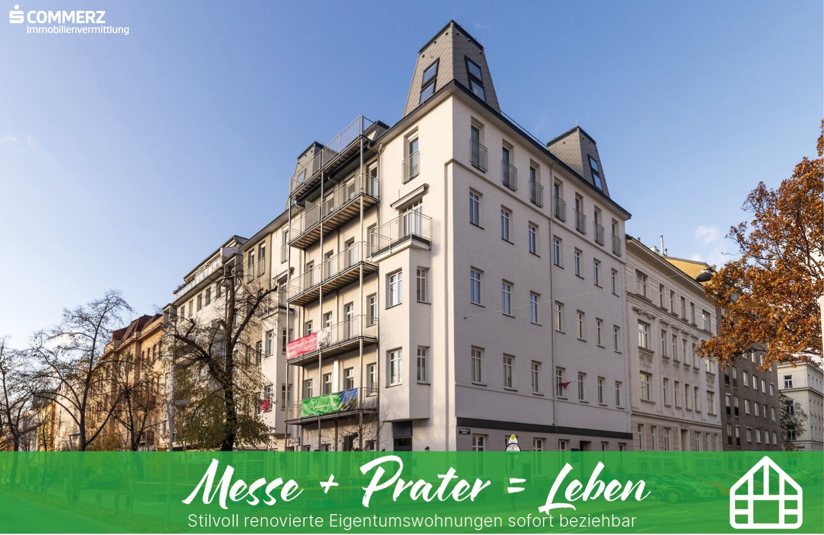 Wohnung zum Kauf 499.000 € 3 Zimmer 64,7 m²<br/>Wohnfläche 2.<br/>Geschoss Wien 1020