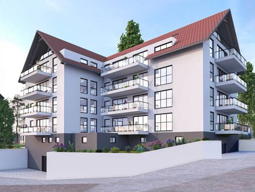 Wohnung zum Kauf provisionsfrei 377.000 € 3 Zimmer 85,5 m² Schlossstraße 1 (Martinstr.9b) Bonndorf Bonndorf im Schwarzwald 79848