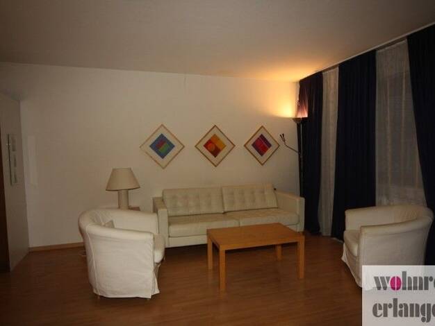 Wohnung zur Miete auf Zeit 1.070 € 2 Zimmer 65 m² frei ab sofort Innenstadt Erlangen 91054