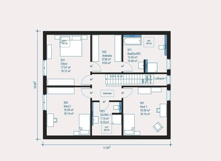 Einfamilienhaus zum Kauf provisionsfrei 549.409 € 5 Zimmer 166,7 m² 655 m² Grundstück Nordendorf 86695