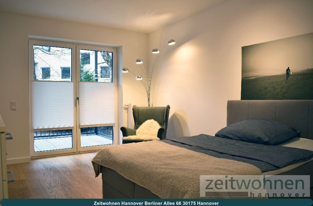 Wohnung zur Miete Wohnen auf Zeit 1.250 € 1 Zimmer 36 m²<br/>Wohnfläche ab sofort<br/>Verfügbarkeit Mitte Hannover 30159