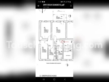 Wohnung zur Miete Tauschwohnung 680 € 3 Zimmer 82 m² 2. Geschoss Connewitz Leipzig 04277