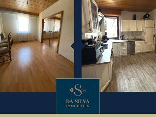 Wohnung zur Miete 850 € 2 Zimmer 44 m² 1. Geschoss frei ab sofort Mainz-Kostheim Wiesbaden 55246
